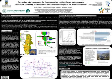 Estimating future scenarios for farm-watershed nutrient fluxes using dynamic simulation modelling – Can on-farm BMPs really do the job at the watershed.