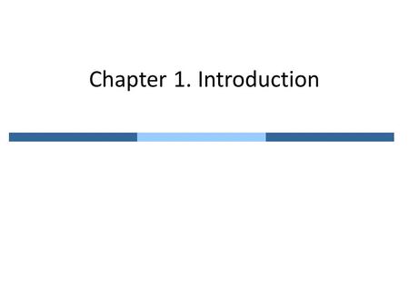 Chapter 1. Introduction. 1. DATA COMMUNICATIONS Telecommunication: communication at a distance Data: information presented in whatever form is agreed.