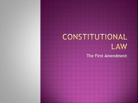 The First Amendment.  Write down the five freedoms granted by the First Amendment of the U.S. Constitution. Don’t cheat. Go off memory alone. Congress.