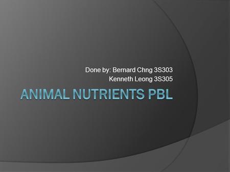 Done by: Bernard Chng 3S303 Kenneth Leong 3S305. Introduction  For our project, we have decided to design a diet for athletes in Hwa Chong  We will.