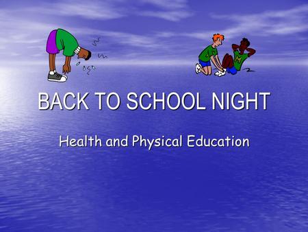 Health and Physical Education