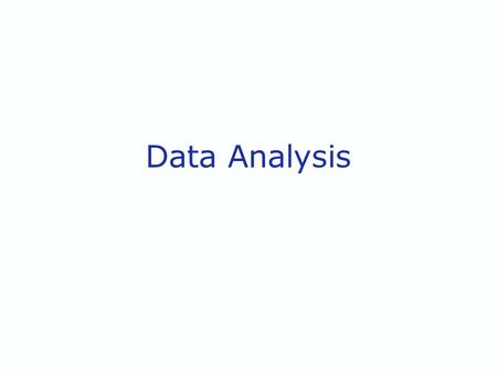 Data Analysis. What it is Knowing the data Organizing & Chunking Interpreting themes Making meaning.