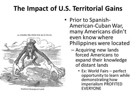 The Impact of U.S. Territorial Gains