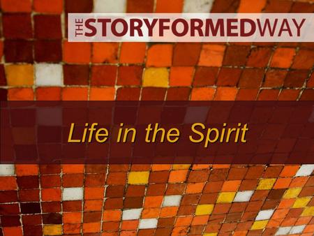 Life in the Spirit. Last Week… We looked at Jesus’ command to his followers to be and make disciples: people that believe in Jesus and are continually.