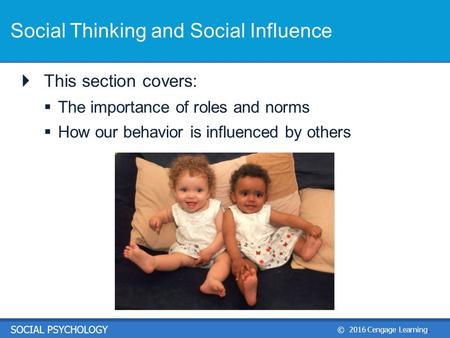 Social Thinking and Social Influence