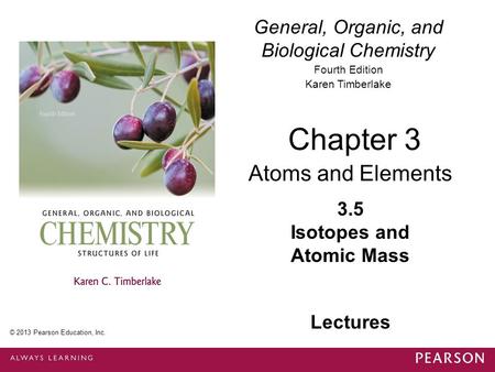 General, Organic, and Biological Chemistry