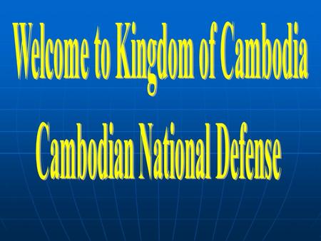 Aim To examine what developments are needed in curricula to prepare military officers and defense officials for their roles in dealing with future defense.