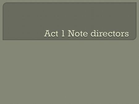  Scene I In what city does the action of the play take place? Who is Gremio? What Commedia dell’ Arte character is he? For what two subjects does Bianca.