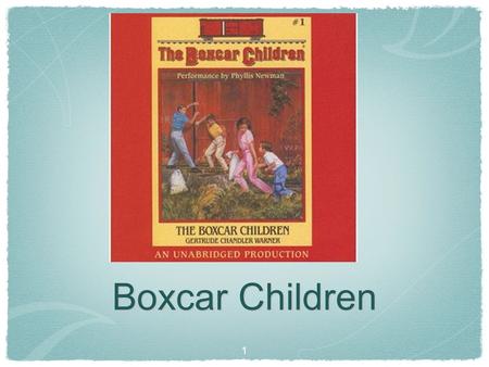 Boxcar Children 1. Chapter 1 The children parents are ded and thay have a uncle. But they are afraid to see him and they ran a way from the bakery because.