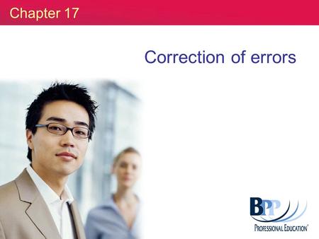 Chapter 17 Correction of errors. Slide 2 notes reference - page 187 2 main uses: Suspense accounts Never appear in the final accounts To account for a.