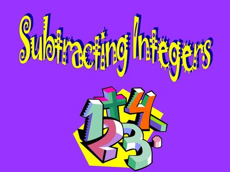 When the signs are different, subtract the numbers and the answer is the sign of the bigger number When the signs are the same, add the numbers and the.