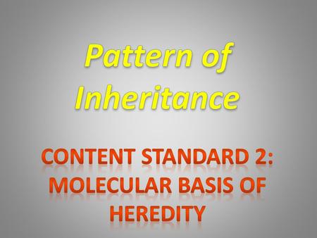 Section 10.1 Summary – pages 253-262 It was not until the mid-nineteenth century that Gregor Mendel, an Austrian monk, carried out important studies.