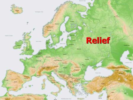 Relief. The Earth’s crust is not smooth, but shows relief. The Earth’s crust is not smooth, but shows relief. Relief can be defined as: height variations.