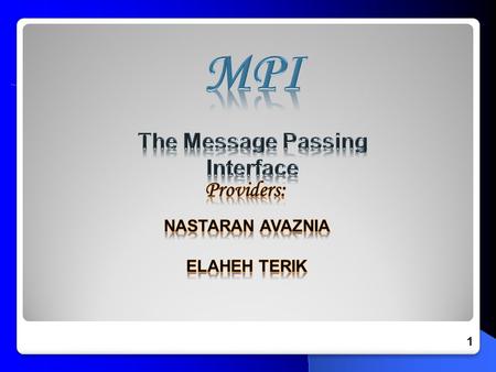 1. 2 The logical view of a machine supporting the message-passing paradigm consists of p processes, each with its own exclusive address space. The logical.