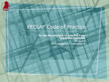 FEDIAF Code of Practice