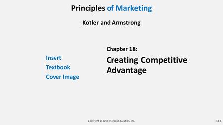 Principles of Marketing