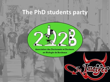 The PhD students party. Are you well settled? 1-YES 2-NO 3-I don’t understand the question, so I don’t answer 4-Yes, I’ve already been to Seattle Has.