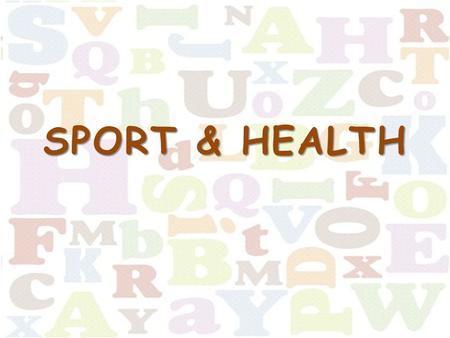 SPORT & HEALTH. Choose the task 1111 2222 3333 4444 5555 6666 7777 8888 9999 10 11 12.