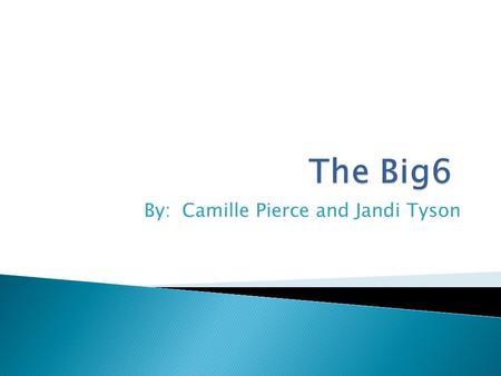 By: Camille Pierce and Jandi Tyson.  As we set the goal to educate students to become critical and independent thinkers who will be able to lead,