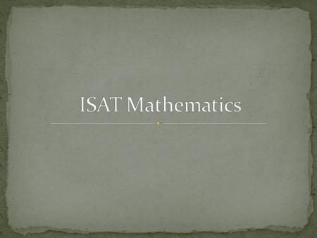 All states must assess Mathematics and Reading in grades 3 through 8 Item formats: Multiple Choice (MC), Short Response (SR), Extended Response (ER) Four.