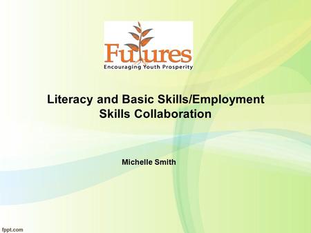 Literacy and Basic Skills/Employment Skills Collaboration Michelle Smith.