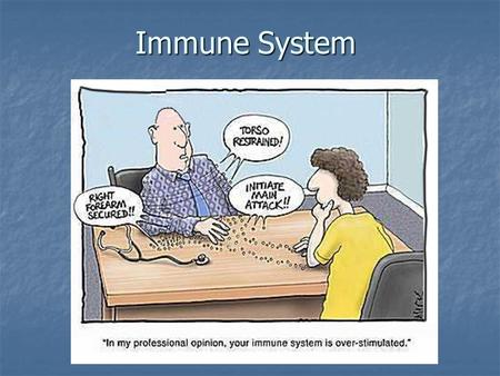 Immune System. An open wound allows ‘germs’ to enter the body.