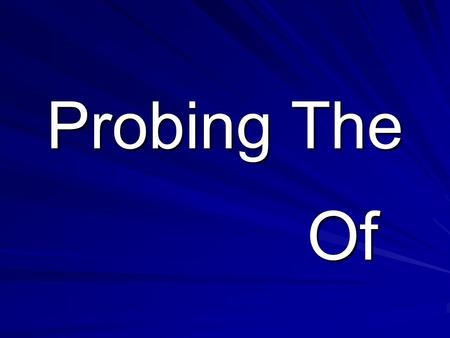 Probing The Of. Experience Pain Pain Team Members Jeff Swift Anna Karas Stacey Hoebel Advisor Prof. Willis Tompkins Client Dr. Christopher Coe UW-Madison.