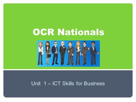 OCR Nationals Unit 1 – ICT Skills for Business. Using email in business What bad practice can you see in this email? Annotate your copy.