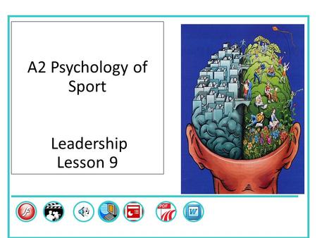 A2 Psychology of Sport Leadership Lesson 9