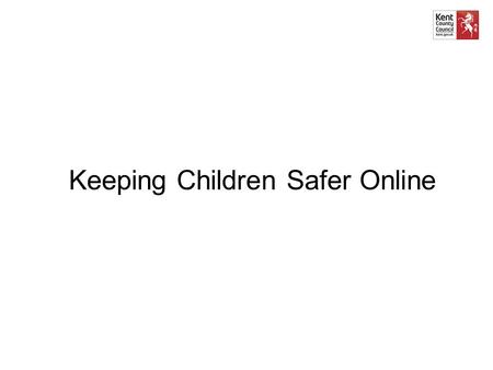 Keeping Children Safer Online. What is e-Safety? e-Safety = keeping our children safe online e-Safety = not about restricting and blocking but helping.