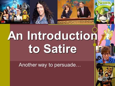 An Introduction to Satire