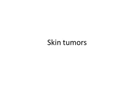 Skin tumors. Melanocytic naevi Melanocytic naevi are normal, benign proliferations of melanocytes. Although the risk of a naevus evolving into a melanoma.