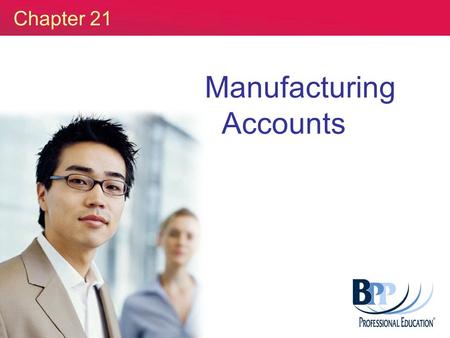 Manufacturing Accounts