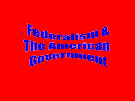 (1)Power is divided on a territorial basis (nation & states) (2) Neither level can change powers in the constitution without the consent of the other.