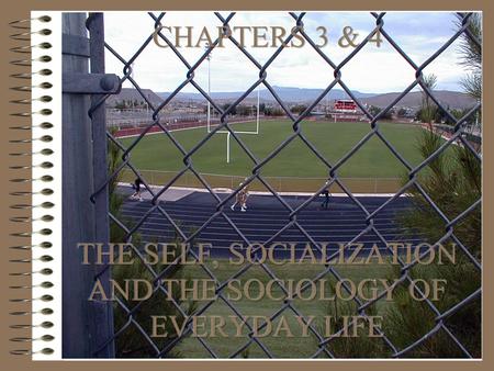 George Herbert Mead wrote that the self consists of The “I” and the “Me.