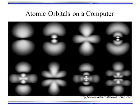 Atomic Orbitals on a Computer