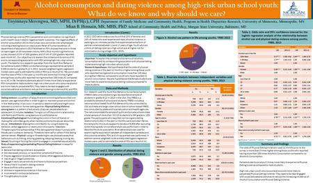 Introduction Physical dating violence (PDV) perpetration and victimization is a significant public health issue linked to negative health outcomes. The.