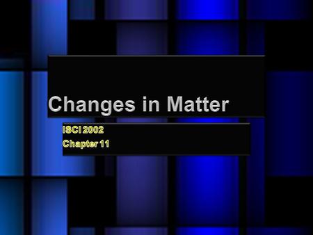 Properties of Matter Extensive and Intensive Properties.