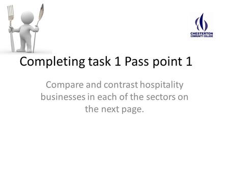 Completing task 1 Pass point 1