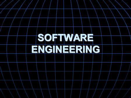 SOFTWARE ENGINEERING. Objectives Have a basic understanding of the origins of Software development, in particular the problems faced in the Software Crisis.