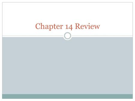 Chapter 14 Review. What was the “Market Revolution?” Industrial Revolution Transportation Revolution: roads, canals, steamboat, railroad Change from subsistence.