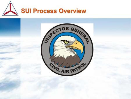 SUI Process Overview Timeline  60 Days before SUI Due Date  30 Days before SUI Due Date  10 Days before SUI Scheduled Date  5 Days before SUI Scheduled.