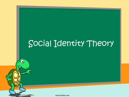 Social Identity Theory. Tajfel, 1971 Boys assigned randomly to groups based on ‘ preference ’ for art ( Kaninsky or Klee ) –More likely to identify with.