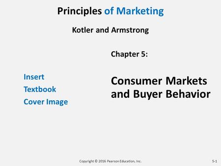 Principles of Marketing