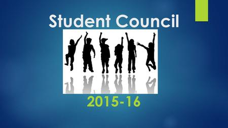 Student Council 2015-16. What is it all about? A school council does a number of things:  The school council meets - with a member of staff present -