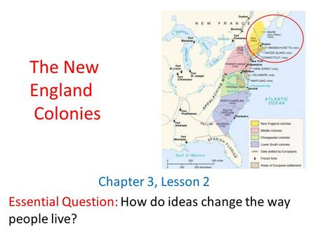 The New England Colonies