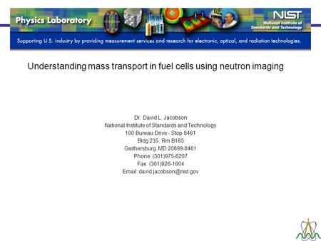 Understanding mass transport in fuel cells using neutron imaging