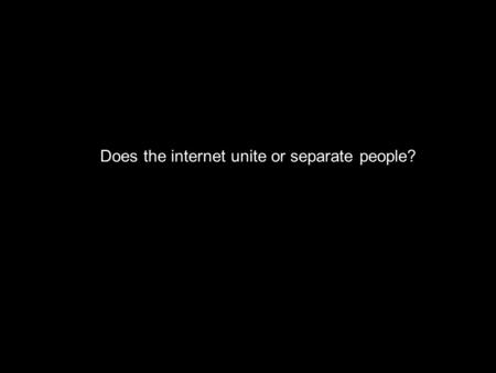 Does the internet unite or separate people?. Set Experimental ® presents #microfugas project “THE VIRTUAL RELATIONSHIPS DO NOT DIMINISHE LONELINESS” “THE.