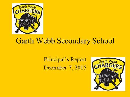 Garth Webb Secondary School