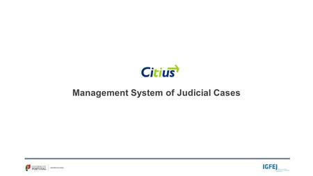 Management System of Judicial Cases. Abstract The system A historical perspective A workflow Some figures The next steps 2.